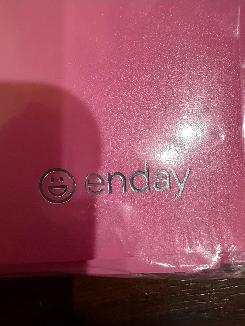 Pink 6-Pack Plastic Folders with 3 Prongs